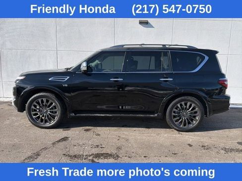 Used 2022 Nissan Armada Platinum w/ Captain's Chairs Package image 1