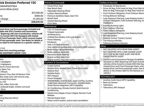 Certified 2023 Buick Envision Preferred AWD/4WD image 32