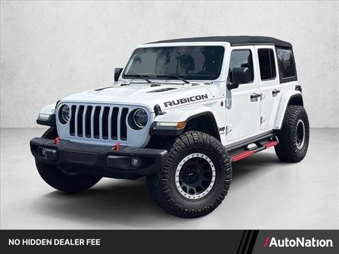 Used 2021 Jeep Wrangler Unlimited Rubicon AWD/4WD image 1