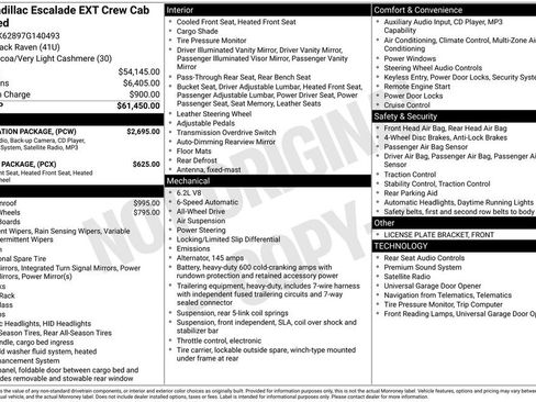 Used 2007 Cadillac Escalade EXT w/ Information Package AWD/4WD image 5