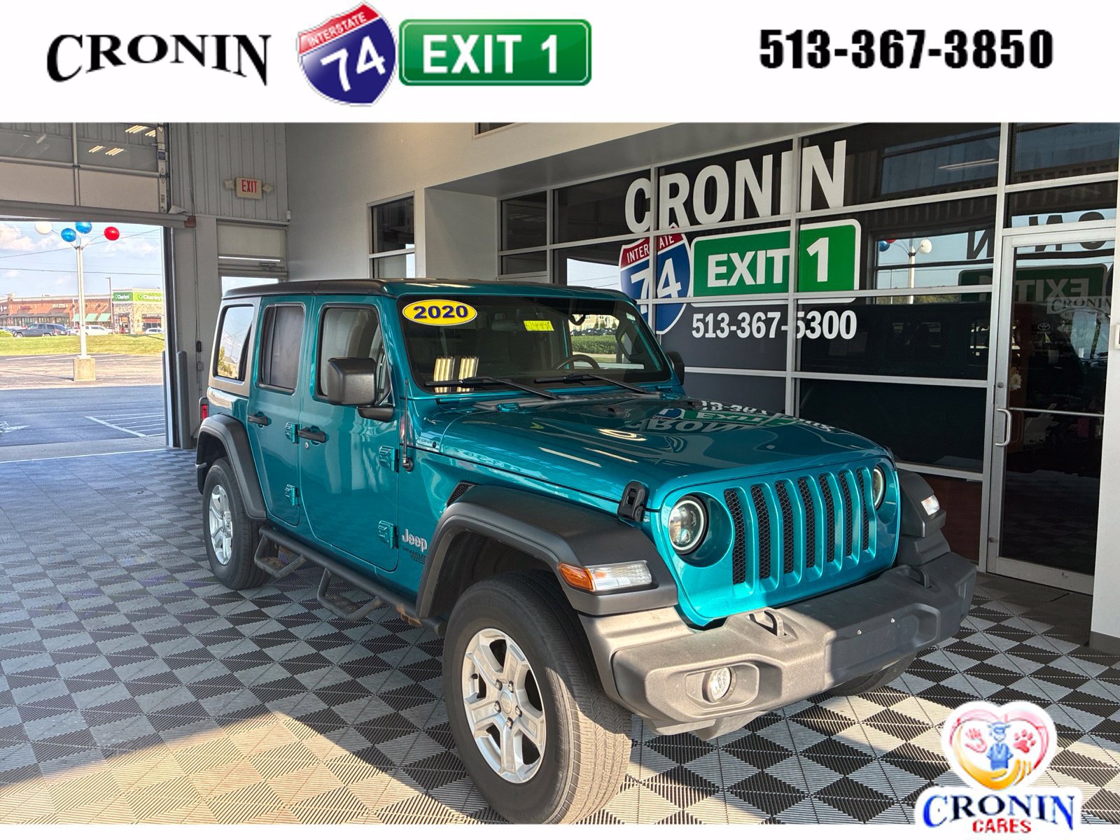 Used 2020 Jeep Wrangler Unlimited Sport S AWD/4WD image 1