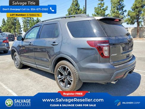 Used 2015 Ford Explorer Sport w/ Equipment Group 401A AWD/4WD image 3