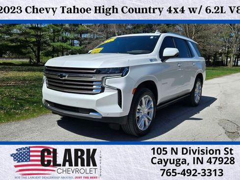 Used 2023 Chevrolet Tahoe High Country image 1