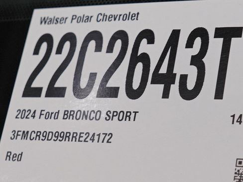 Used 2024 Ford Bronco Sport Badlands w/ Premium Package AWD/4WD image 32