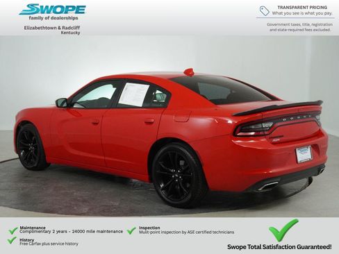 Used 2018 Dodge Charger SXT Plus w/ Blacktop Package RWD image 7