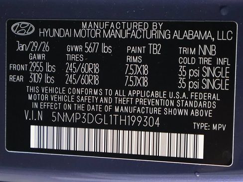 Certified 2026 Hyundai Santa Fe XRT AWD/4WD image 46