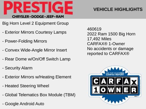 Used 2022 RAM 1500 Big Horn AWD/4WD image 6