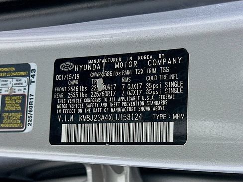 Used 2020 Hyundai Tucson SE w/ Cargo Package FWD image 34