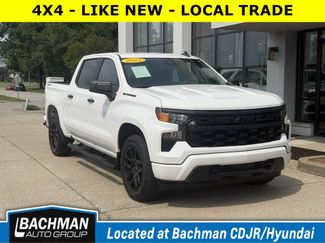 Used 2023 Chevrolet Silverado 1500 Custom w/ LPO, Dark Essentials Package AWD/4WD video 1