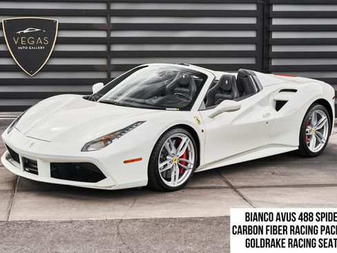 Used 2018 Ferrari 488 Spider RWD image 1