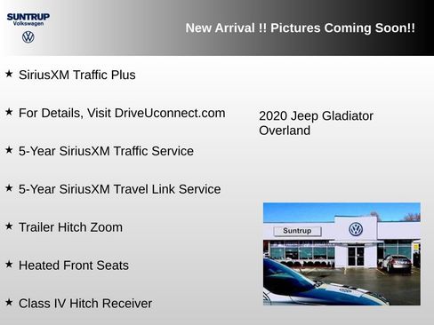 Used 2020 Jeep Gladiator Overland AWD/4WD image 7