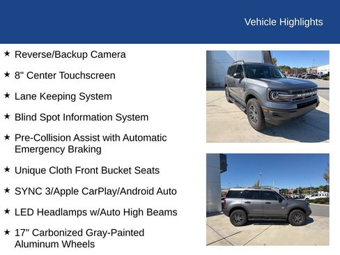 Certified 2022 Ford Bronco Sport Big Bend image 26