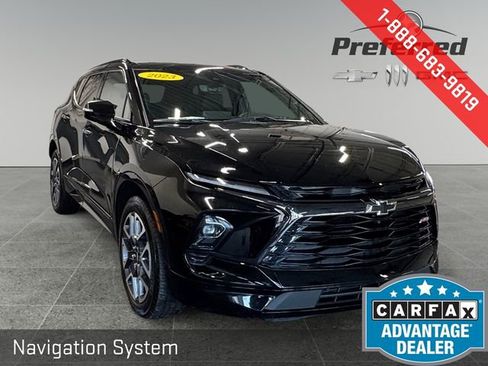 Certified 2023 Chevrolet Blazer RS w/ Driver Confidence II Package image 1