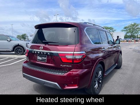 Used 2024 Nissan Armada Platinum w/ Captain's Chairs Package AWD/4WD image 3