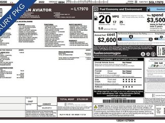 Used 2025 Lincoln Aviator Reserve w/ Equipment Group 201A AWD/4WD video 1