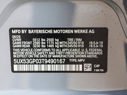 New 2026 BMW X3 xDrive30i w/ M Sport Package AWD/4WD image 26