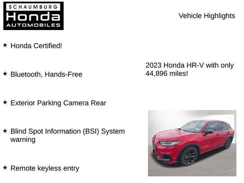 Used 2023 Honda HR-V Sport image 7