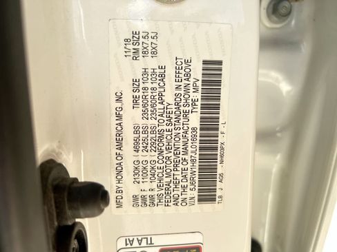Certified 2018 Honda CR-V EX-L image 2