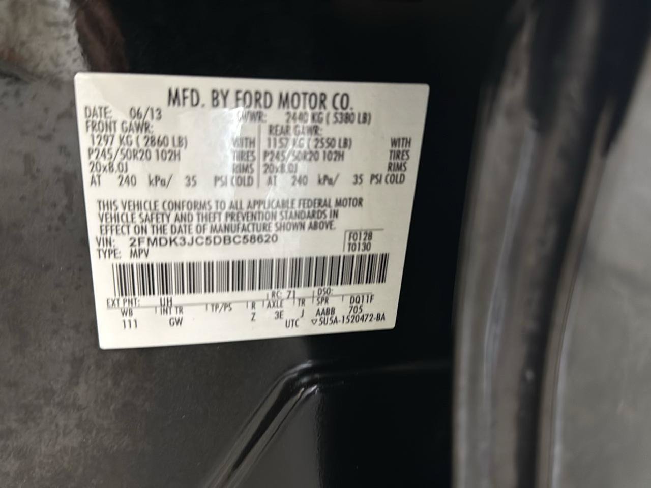 Used 2013 Ford Edge SEL FWD image 71