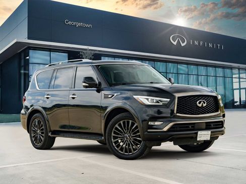 Certified 2023 INFINITI QX80 Premium Select w/ Cargo Package AWD/4WD image 2