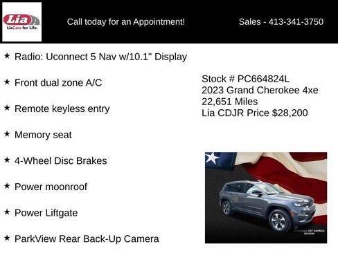 Used 2023 Jeep Grand Cherokee 4WD 4xe image 11