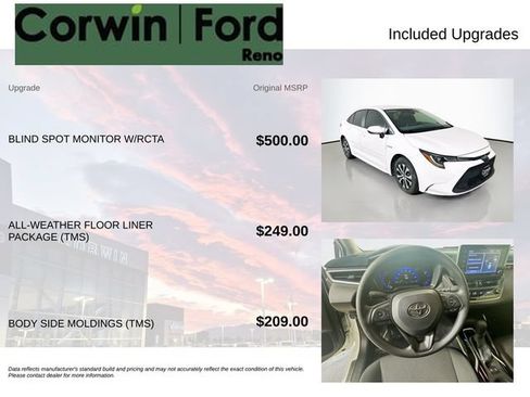 Used 2021 Toyota Corolla LE FWD image 3