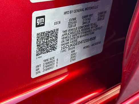 New 2026 Chevrolet Silverado 1500 LTZ w/ LTZ Premium Package image 28