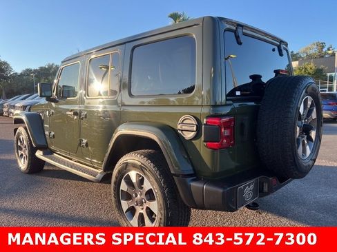 Used 2021 Jeep Wrangler Unlimited Sahara image 7
