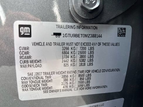 Used 2021 GMC Sierra 1500 SLE AWD/4WD image 27
