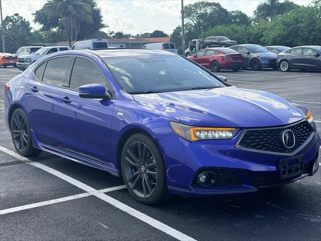 Used 2020 Acura TLX w/ Technology & A-SPEC Package FWD image 9