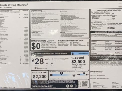 Certified 2026 BMW X2 xDrive28i w/ Convenience Package AWD/4WD image 31
