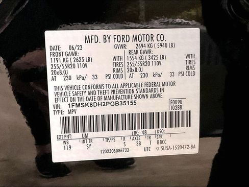 Certified 2023 Ford Explorer XLT w/ Equipment Group 202A image 30
