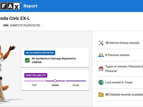 Used 2018 Honda Civic EX-L image 6
