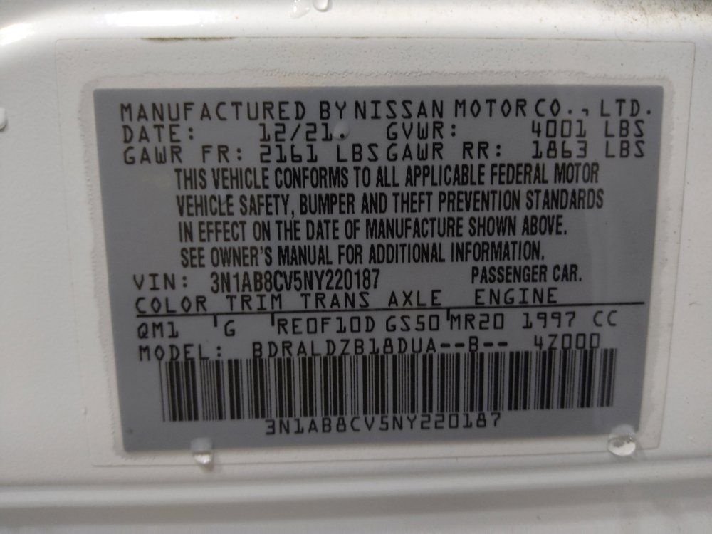 Used 2022 Nissan Sentra SV w/ All-Weather Package FWD image 33