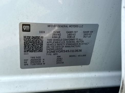 Used 2025 Chevrolet Traverse LT w/ Sun and Wheel Package AWD/4WD image 22