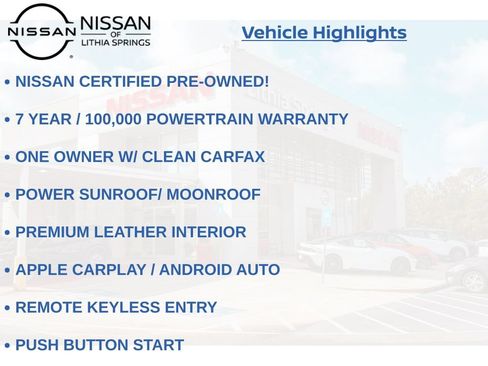 Certified 2025 Nissan Altima 2.5 SR w/ SR Premium Package FWD image 30