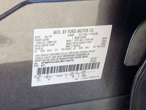 Used 2018 Ford Edge SEL w/ Equipment Group 201A AWD/4WD image 27