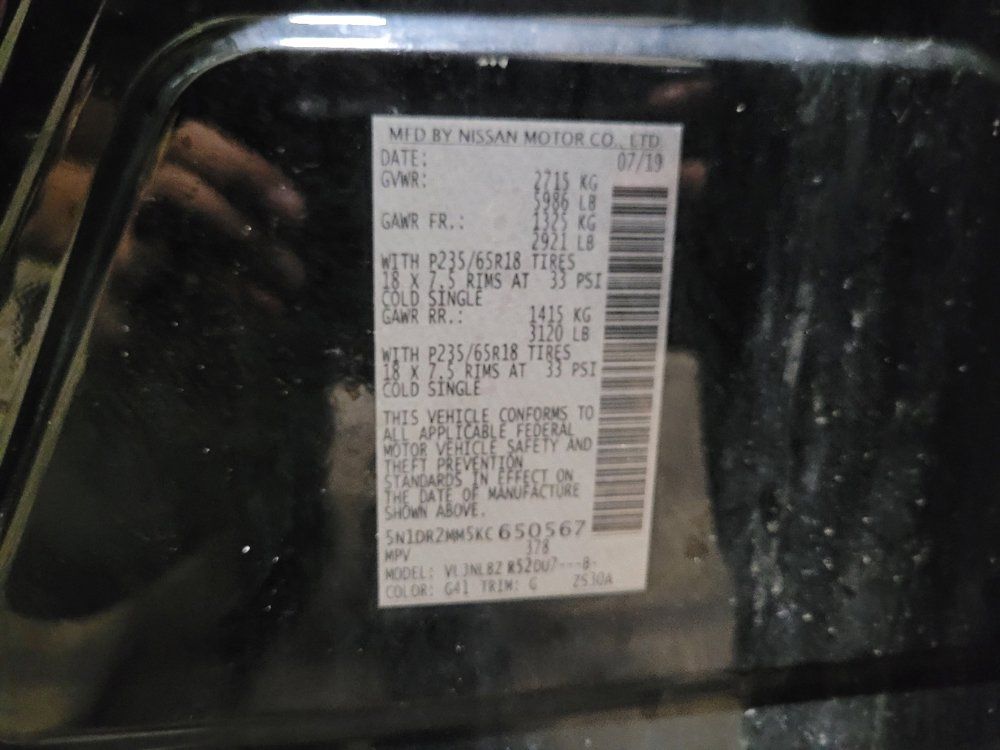 Used 2019 Nissan Pathfinder S AWD/4WD image 33