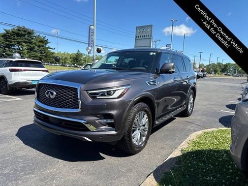 Certified 2023 INFINITI QX80 Luxe w/ Cargo Package AWD/4WD image 3