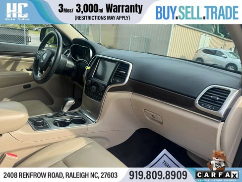 Used 2017 Jeep Grand Cherokee Limited AWD/4WD image 16