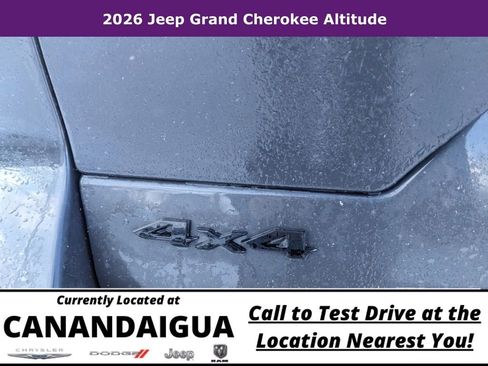 New 2026 Jeep Grand Cherokee Altitude AWD/4WD image 27