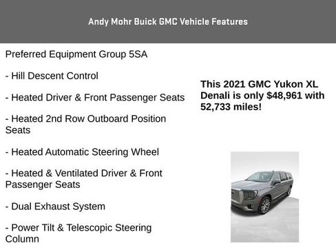 Used 2021 GMC Yukon XL Denali image 15