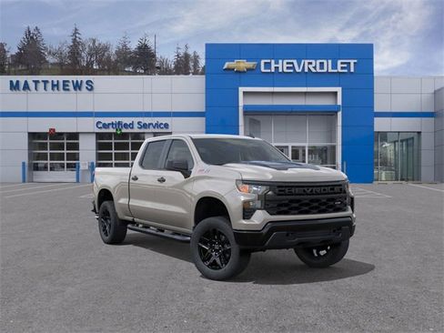 New 2026 Chevrolet Silverado 1500 Custom Trail Boss w/ Turbomax Blackout Package image 1
