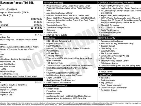 Used 2014 Volkswagen Passat TDI SEL Premium image 1