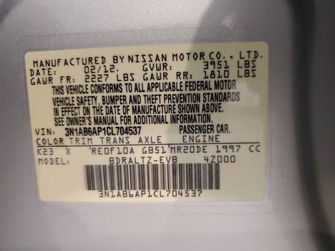 Used 2012 Nissan Sentra 2.0 SR w/ Special Edition Pkg FWD image 31