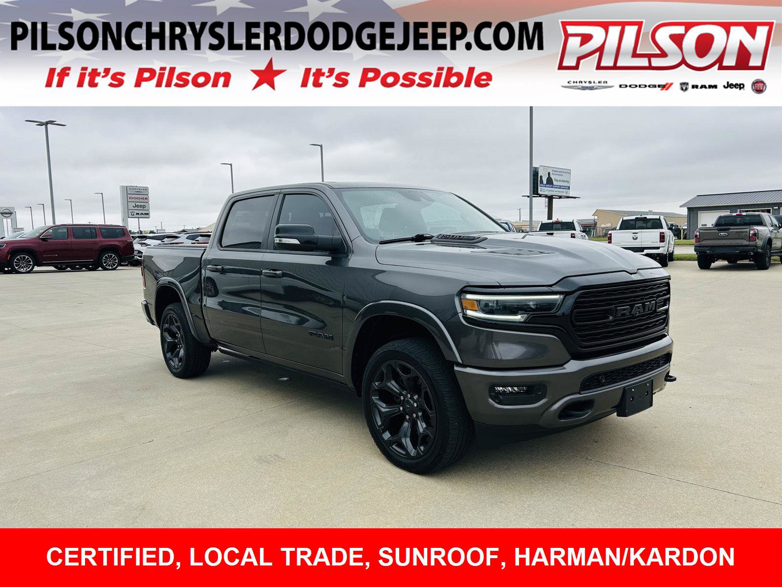 Used 2021 RAM 1500 Limited w/ Night Edition AWD/4WD image 1