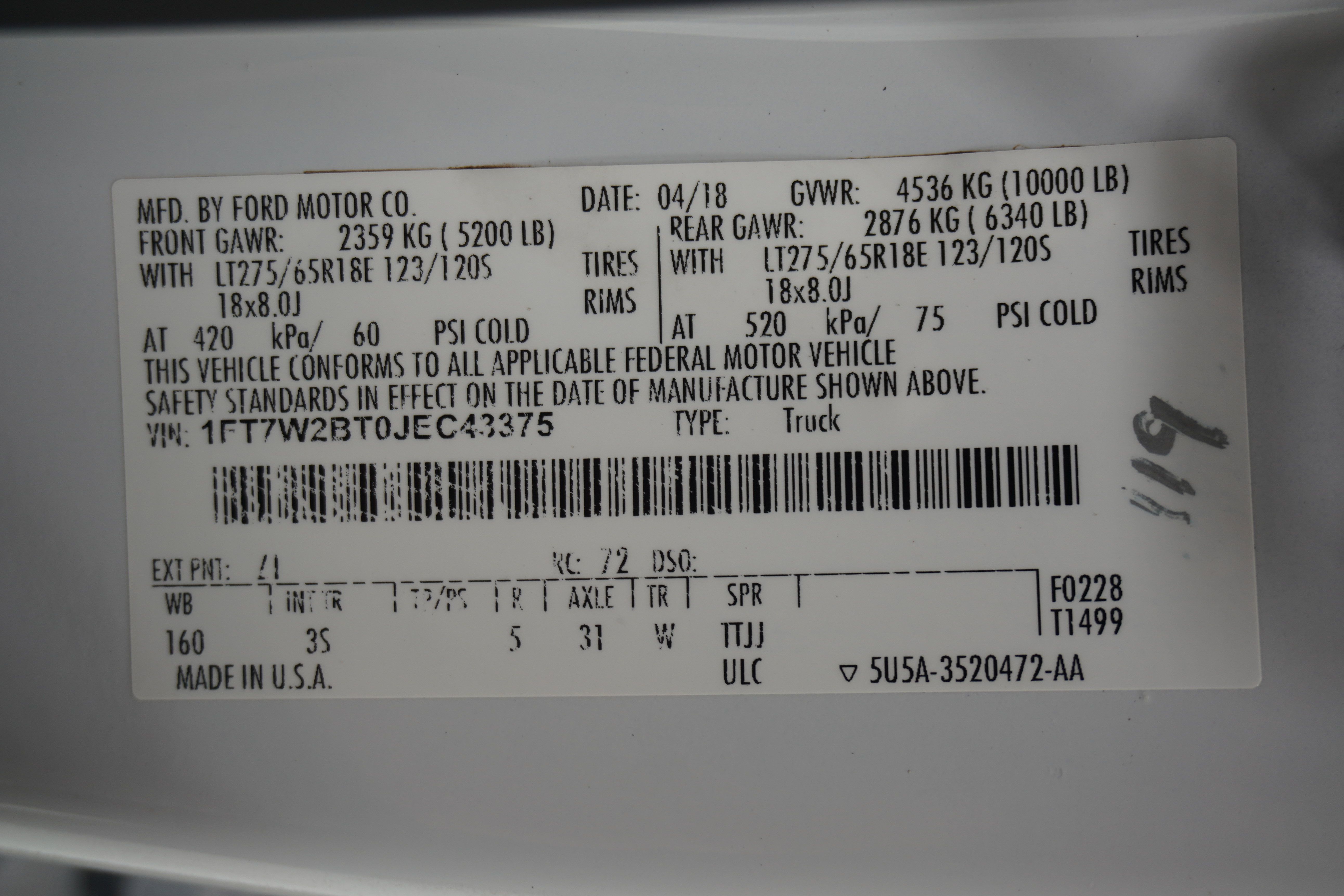 Used 2018 Ford F250 XLT AWD/4WD image 28