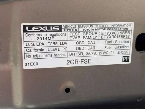 Used 2014 Lexus IS 350 AWD w/ Luxury Package w/Gray Wood image 31