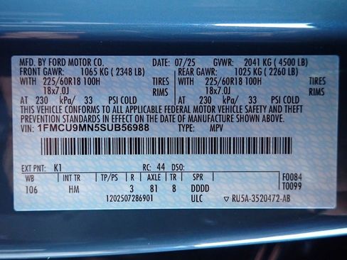 New 2025 Ford Escape ST-Line w/ Cold Weather Package image 15