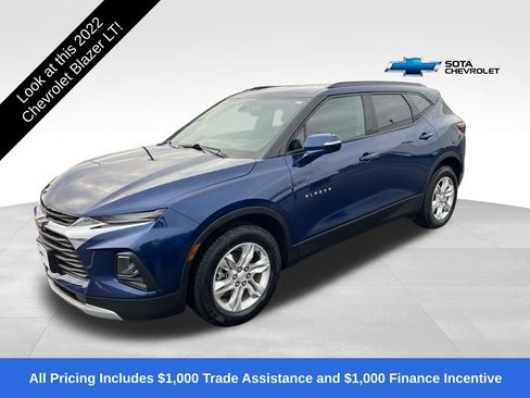 Certified 2022 Chevrolet Blazer LT w/ Sound & Technology Package image 1